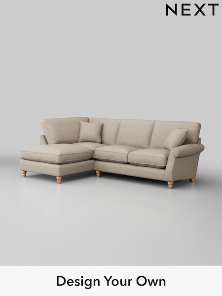 Boucle Weave Easy Clean/Dark Natural Ashford Relaxed Sit (H39217) | £1,975