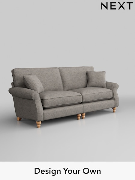 Boucle Weave Easy Clean/Light Dove Grey Ashford Relaxed Sit (H39218) | £1,425