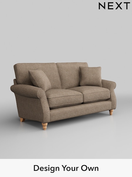 Chunky Boucle Easy Clean/Mid Natural Ashford Relaxed Sit (H39220) | £1,325