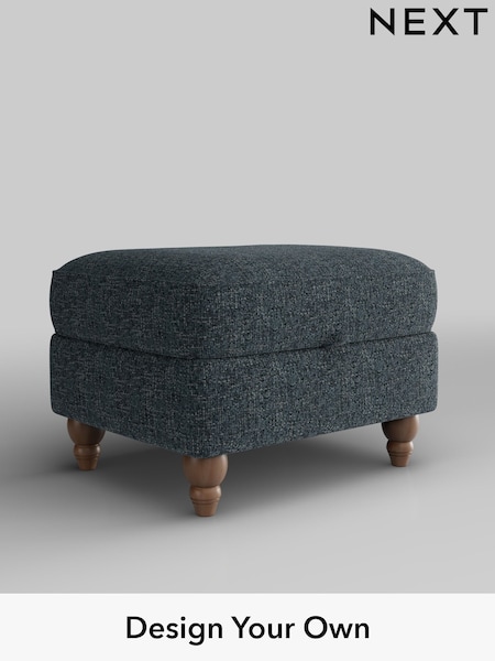 Chunky Chenille/Dark Navy Blue Ashford Relaxed Sit (H39221) | £499