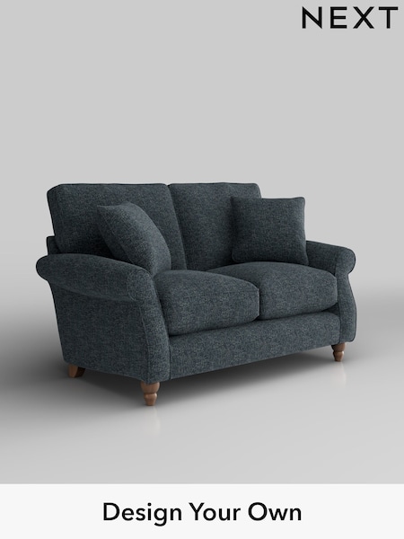 Chunky Chenille/Dark Navy Blue Ashford Relaxed Sit (H39221) | £1,225