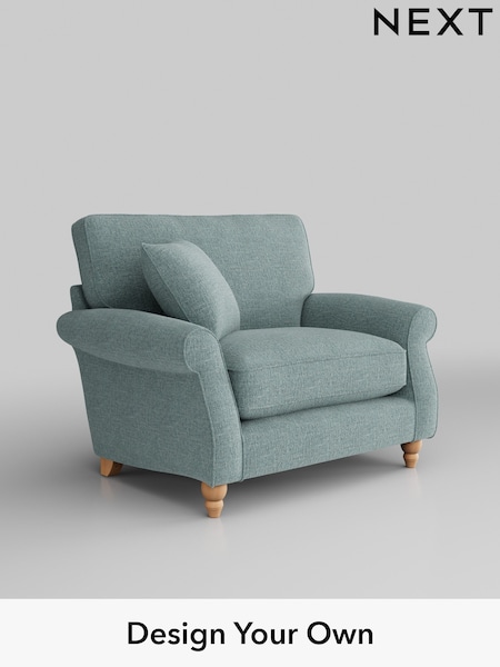Chunky Chenille/Light Teal Green Ashford Relaxed Sit (H39223) | £1,025