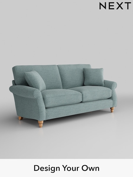 Chunky Chenille/Light Teal Green Ashford Relaxed Sit (H39223) | £1,425