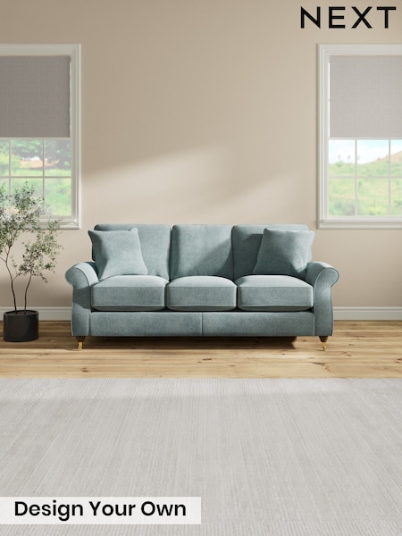 Chunky Chenille/Light Teal Green Ashford Relaxed Sit (H39223) | £1,425