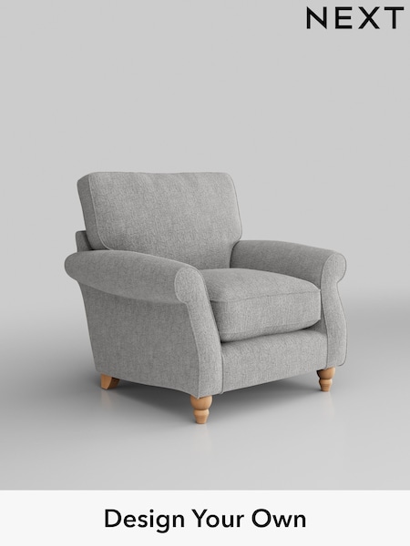 Chunky Chenille/Light Grey Ashford Relaxed Sit (H39224) | £925