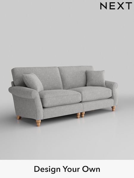 Chunky Chenille/Light Grey Ashford Relaxed Sit (H39224) | £1,525