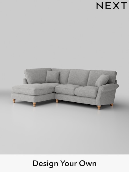 Chunky Chenille/Light Grey Ashford Relaxed Sit (H39224) | £2,075