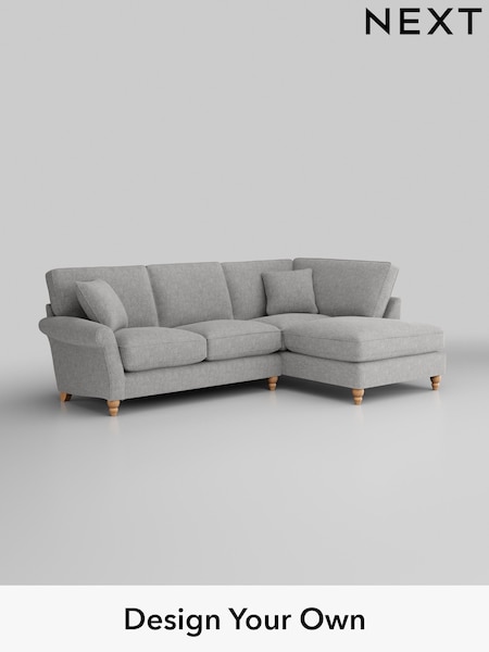 Chunky Chenille/Light Grey Ashford Relaxed Sit (H39224) | £2,075