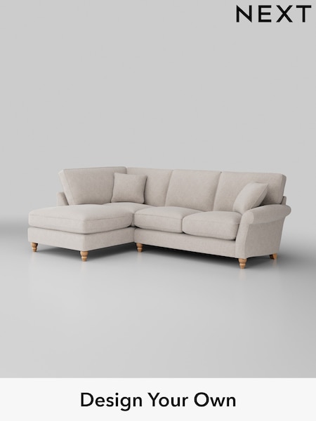 Chunky Chenille/Oyster Ashford Relaxed Sit (H39229) | £2,075