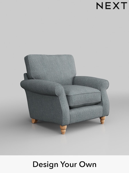 Chunky Weave/Mid Blue Ashford Relaxed Sit (H39230) | £925