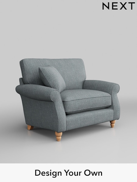 Chunky Weave/Mid Blue Ashford Relaxed Sit (H39230) | £1,025
