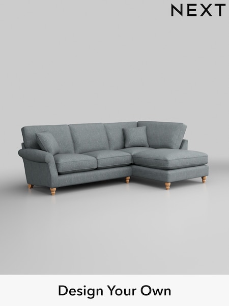 Chunky Weave/Mid Blue Ashford Relaxed Sit (H39230) | £2,075