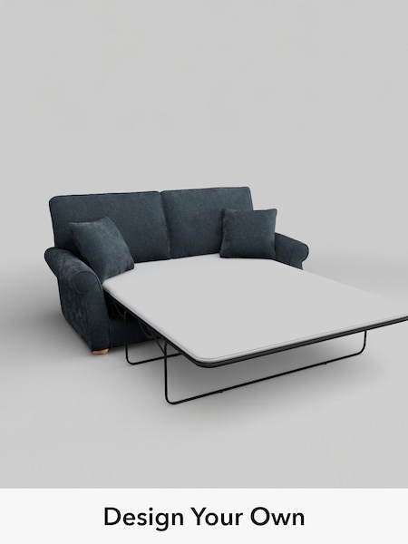 Distressed Velour/Midnight Blue Ashford Relaxed Sit (H39237) | £1,599