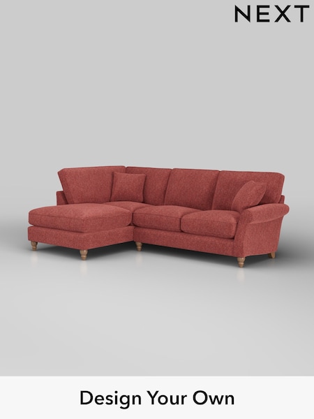 Cotswold Chenille/Dark Terracotta Orange Ashford Relaxed Sit (H39240) | £2,075