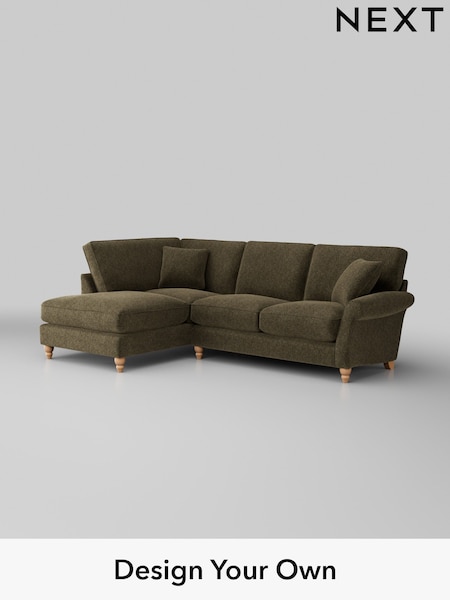 Cotswold Chenille/Dark Green Ashford Relaxed Sit (H39241) | £2,075