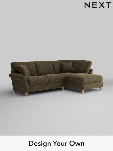 Cotswold Chenille/Dark Green Ashford Relaxed Sit (H39241) | £2,075