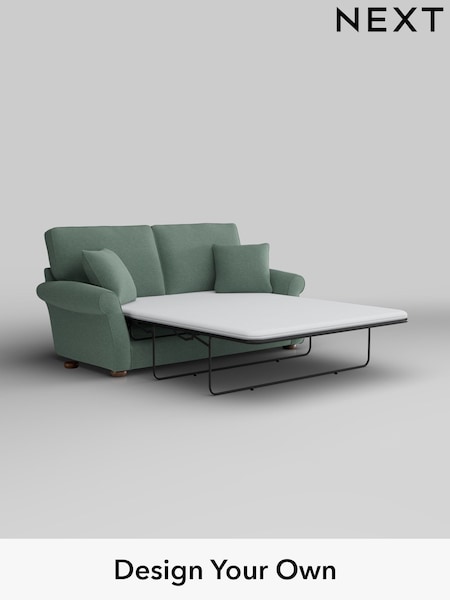 Fine Chenille Easy Clean/Light Forest Green Ashford Relaxed Sit (H39248) | £1,599