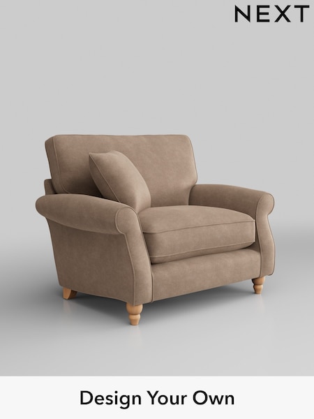 Luxe Chenille/Mid Natural Ashford Relaxed Sit (H39261) | £1,125