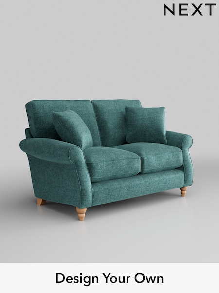 Plush Chenille/Dark Teal Green Ashford Relaxed Sit (H39265) | £1,225
