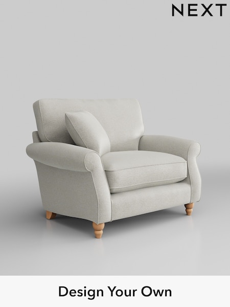 Plush Chenille/Oyster Ashford Relaxed Sit (H39268) | £1,025