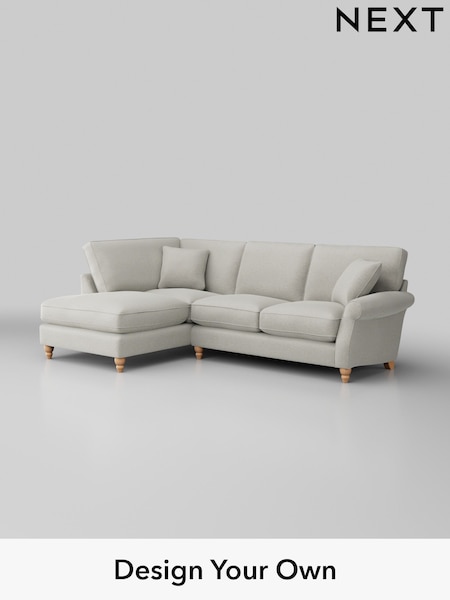 Plush Chenille/Oyster Ashford Relaxed Sit (H39268) | £2,075