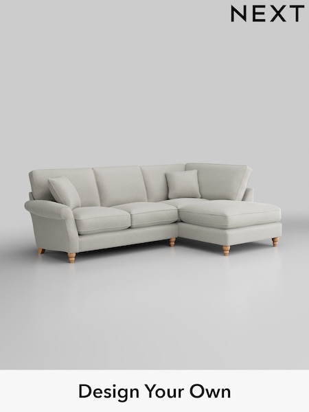 Plush Chenille/Oyster Ashford Relaxed Sit (H39268) | £2,075