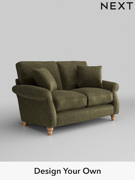 Plush Chenille/Moss Green Ashford Relaxed Sit (H39270) | £1,225