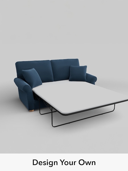 Plush Velvet Easy Clean/Airforce Blue Ashford Relaxed Sit (H39272) | £1,599