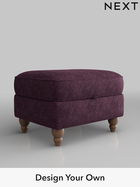 Plush Chenille/Dark Plum Purple Ashford Relaxed Sit (H39273) | £499