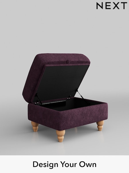 Plush Chenille/Dark Plum Purple Ashford Relaxed Sit (H39273) | £499
