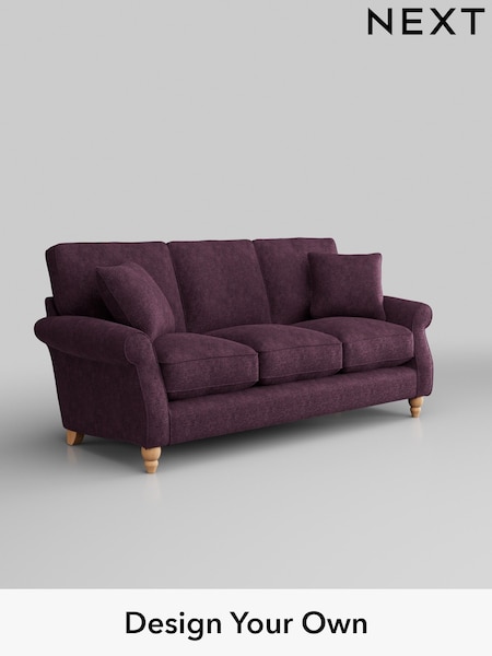 Plush Chenille/Dark Plum Purple Ashford Relaxed Sit (H39273) | £1,425