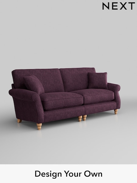 Plush Chenille/Dark Plum Purple Ashford Relaxed Sit (H39273) | £1,525