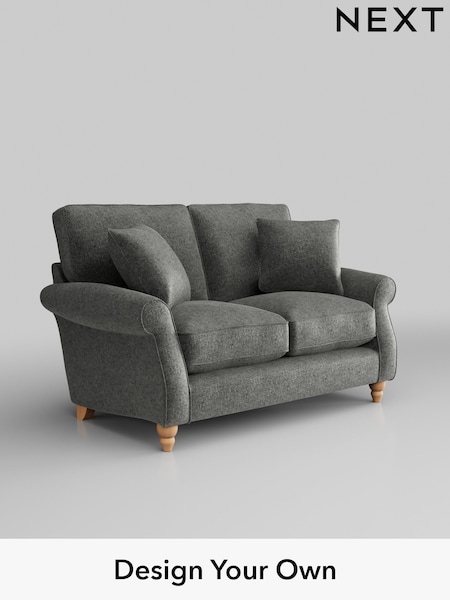 Plush Chenille/Dark Grey Ashford Relaxed Sit (H39274) | £1,225