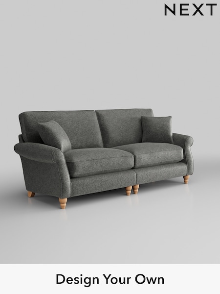 Plush Chenille/Dark Grey Ashford Relaxed Sit (H39274) | £1,525