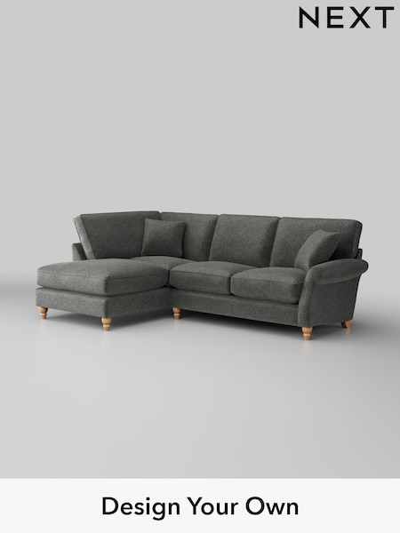 Plush Chenille/Dark Grey Ashford Relaxed Sit (H39274) | £2,075