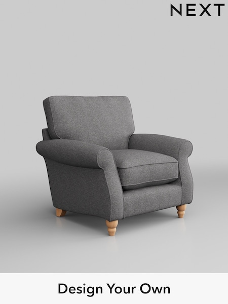 Studio Chenille/Mid Grey Ashford Relaxed Sit (H39280) | £799