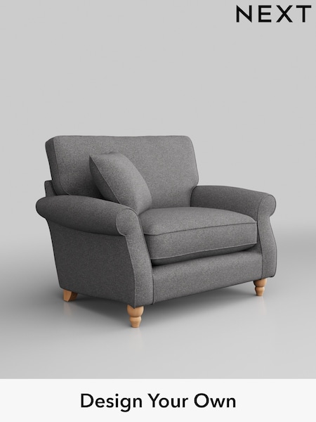 Studio Chenille/Mid Grey Ashford Relaxed Sit (H39280) | £899
