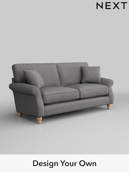 Studio Chenille/Mid Grey Ashford Relaxed Sit (H39280) | £1,299