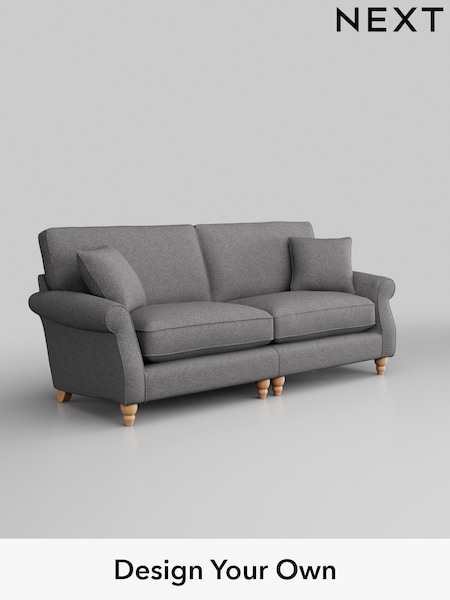 Studio Chenille/Mid Grey Ashford Relaxed Sit (H39280) | £1,399