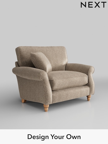 Plush Chenille/Mid Natural Ashford Relaxed Sit (H39282) | £1,025