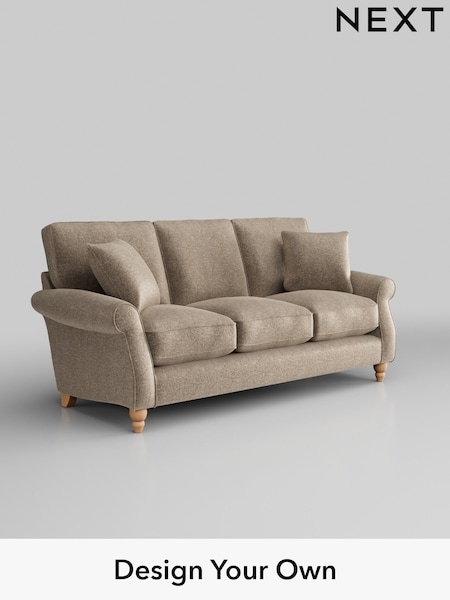 Plush Chenille/Mid Natural Ashford Relaxed Sit (H39282) | £1,425