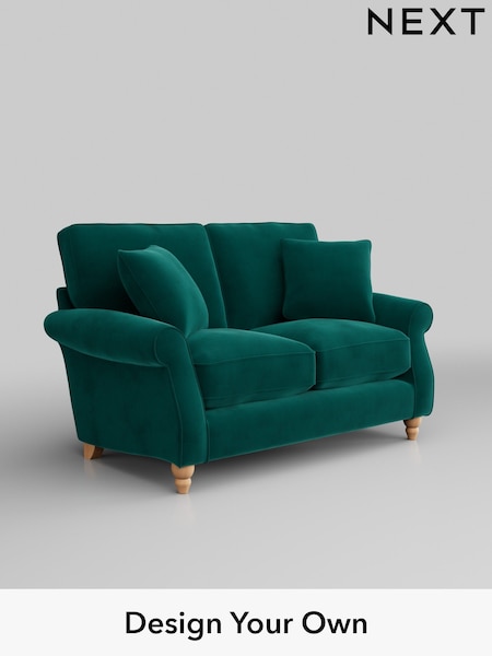 Plush Velvet Easy Clean/Juniper Green Ashford Relaxed Sit (H39284) | £1,225