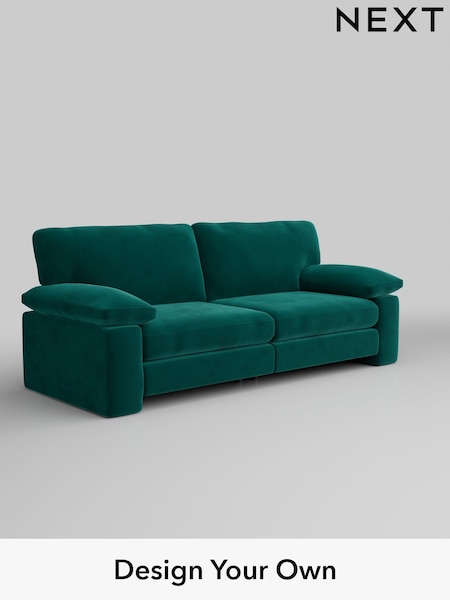 Plush Velvet Easy Clean/Juniper Green Oakley (H39286) | £1,225