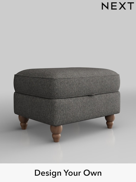 Tweedy Blend Easy Clean/Dark Grey Ashford Relaxed Sit (H39287) | £450