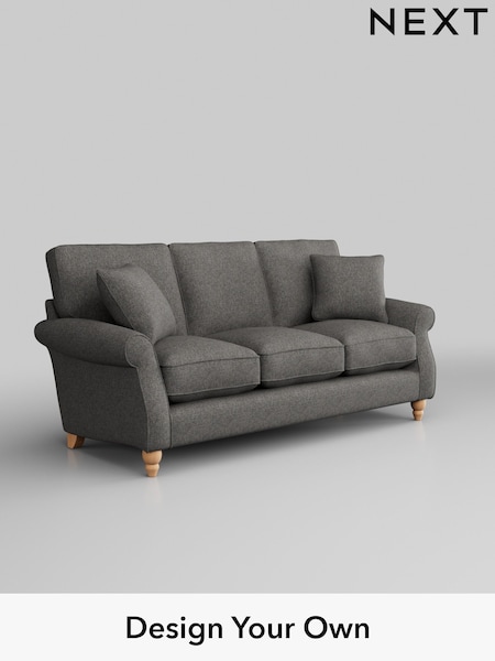 Tweedy Blend Easy Clean/Dark Grey Ashford Relaxed Sit (H39287) | £1,325