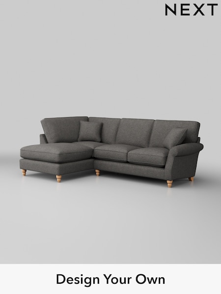 Tweedy Blend Easy Clean/Dark Grey Ashford Relaxed Sit (H39287) | £1,975