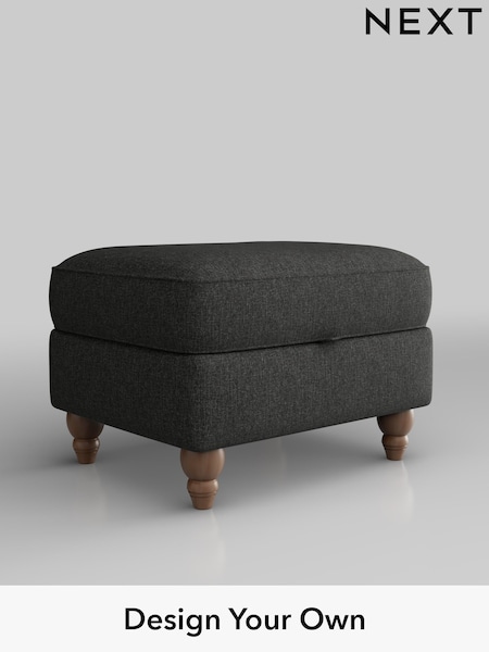 Tweedy Blend Easy Clean/Charcoal Grey Ashford Relaxed Sit (H39288) | £450