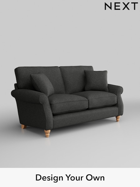 Tweedy Blend Easy Clean/Charcoal Grey Ashford Relaxed Sit (H39288) | £1,225