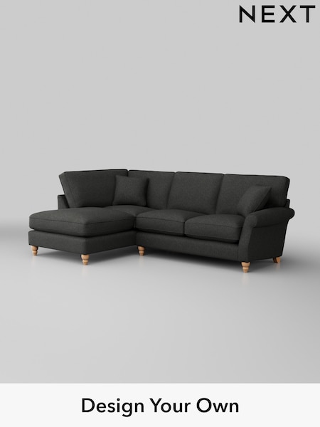 Tweedy Blend Easy Clean/Charcoal Grey Ashford Relaxed Sit (H39288) | £1,975