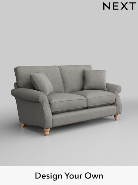 Woven Chenille Easy Clean/Light Grey Ashford Relaxed Sit (H39302) | £1,325